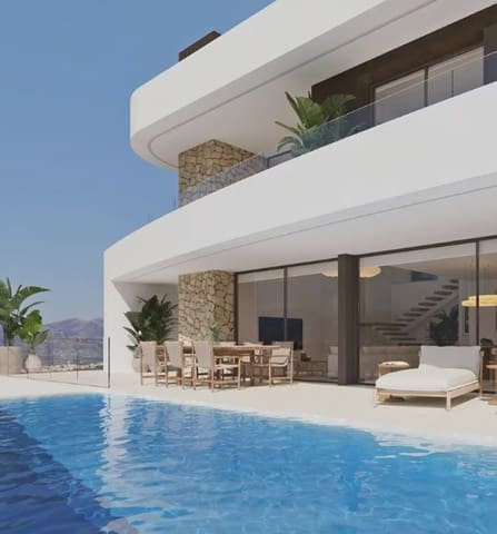 Chalet de 3 habitaciones en Cumbre del Sol, Benitachell / Benitatxell en venta con piscina garaje - 2.165.000 € (Ref: 9997217)