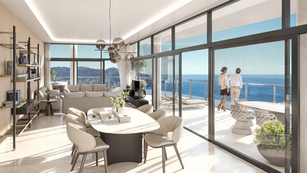 1 soverom Leilighet til salgs i Benidorm med svømmebasseng garasje - € 607 000 (Ref: 9997221)