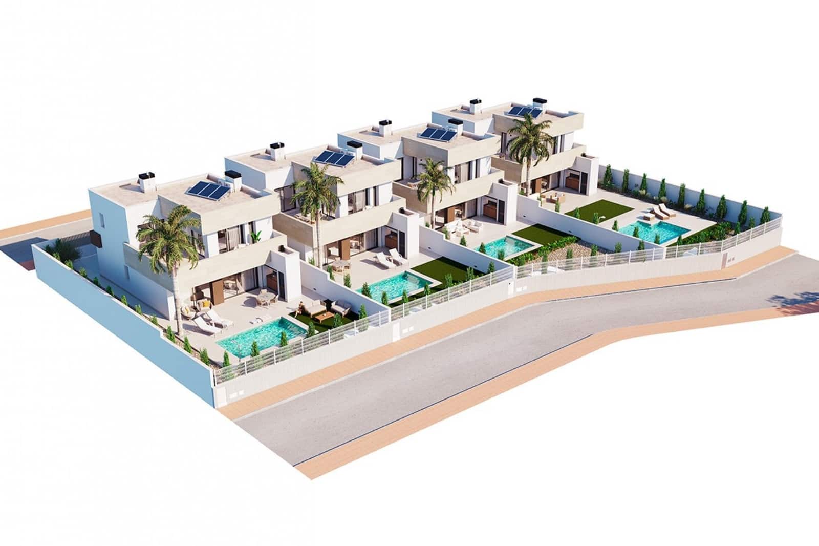 3 bedroom Villa for sale in Santiago de la Ribera with pool garage - € 595,000 (Ref: 10031109)