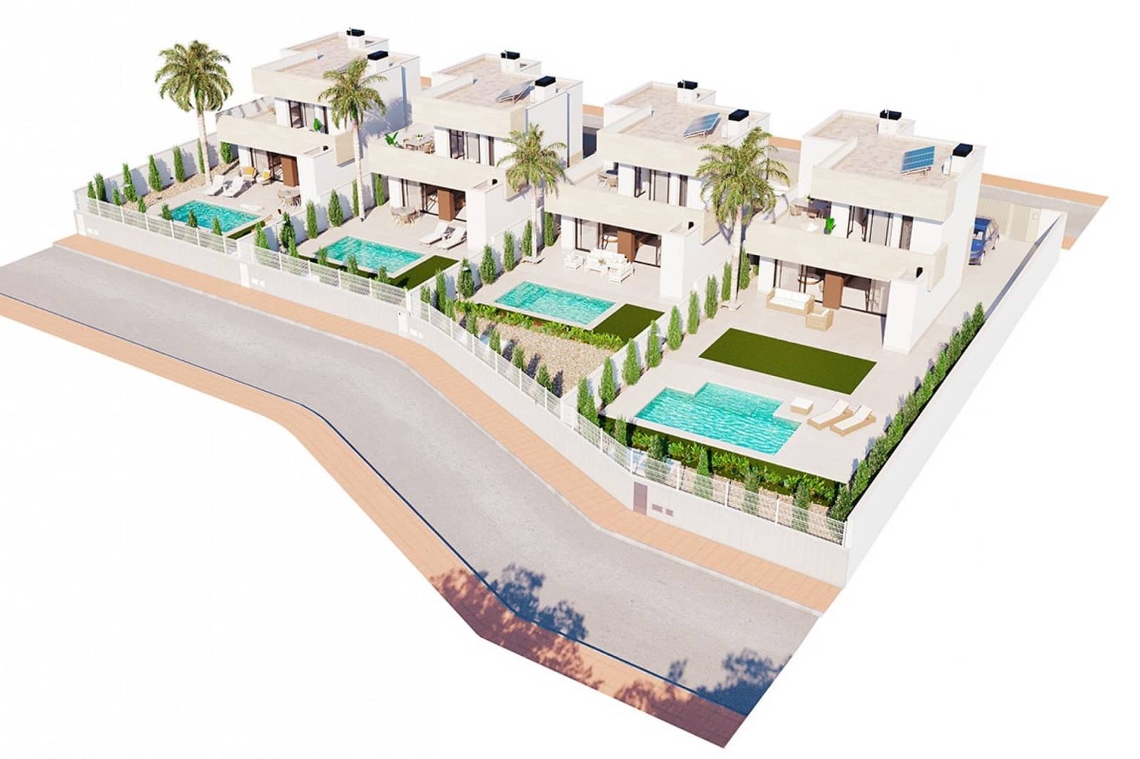 3 chambre Villa/Maison à vendre à Santiago de la Ribera avec piscine garage - 615 000 € (Ref: 10031110)