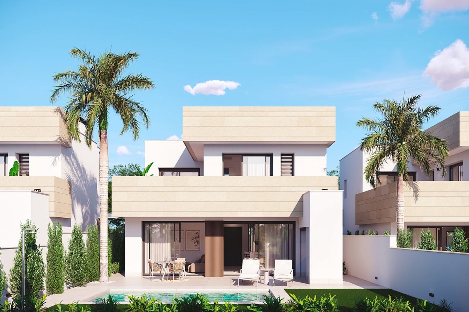 3 chambre Villa/Maison à vendre à Santiago de la Ribera avec piscine garage - 615 000 € (Ref: 10031110)