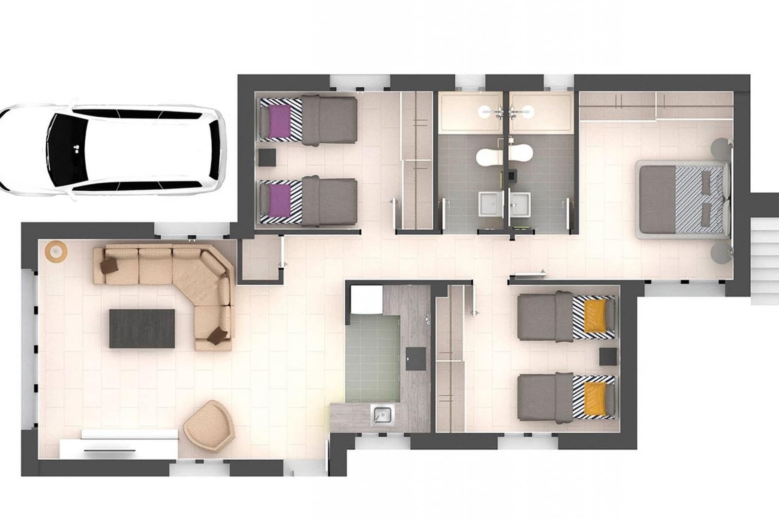 Chalet de 3 habitaciones en Los Alcázares en venta con piscina garaje - 397.650 € (Ref: 10035654)