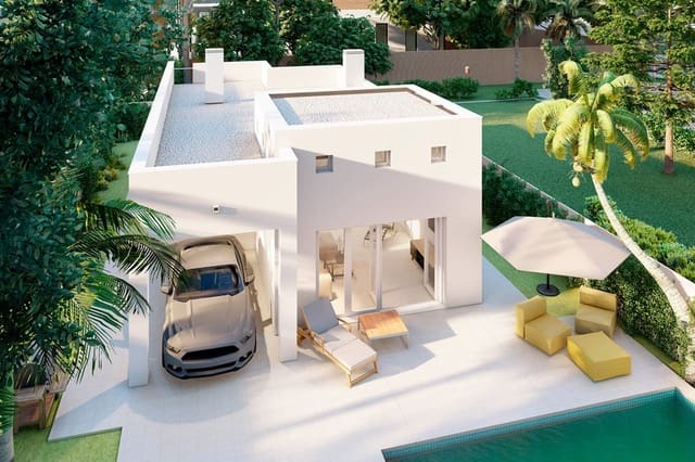3 chambre Villa/Maison à vendre à Las Lomas de Rame - Bahía Bella, Los Alcázares avec piscine garage - 397 650 € (Ref: 10035654)