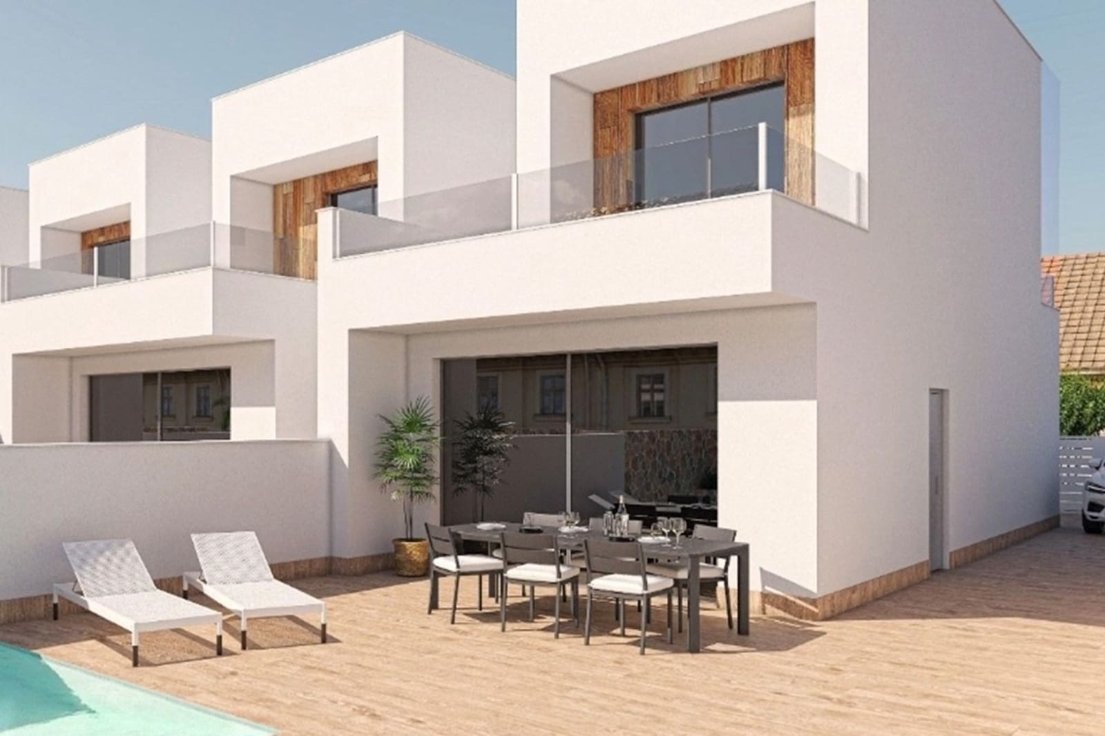 3 sovrum Villa till salu i San Pedro del Pinatar med pool garage - 380 000 € (Ref: 10039420)
