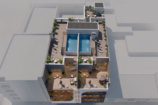 3 bedroom Flat for sale in Las Piscinas Naturales, Torrevieja with pool garage - € 385,000 (Ref: 10044010)