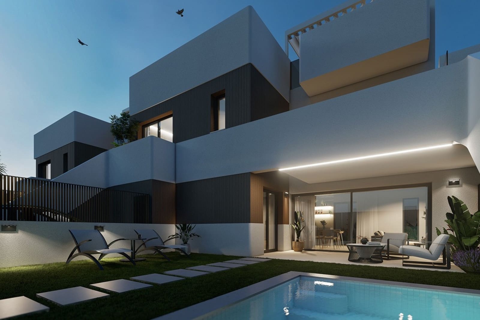 2 sovrum Villa till salu i Los Cuarteros med pool garage - 324 900 € (Ref: 10048278)
