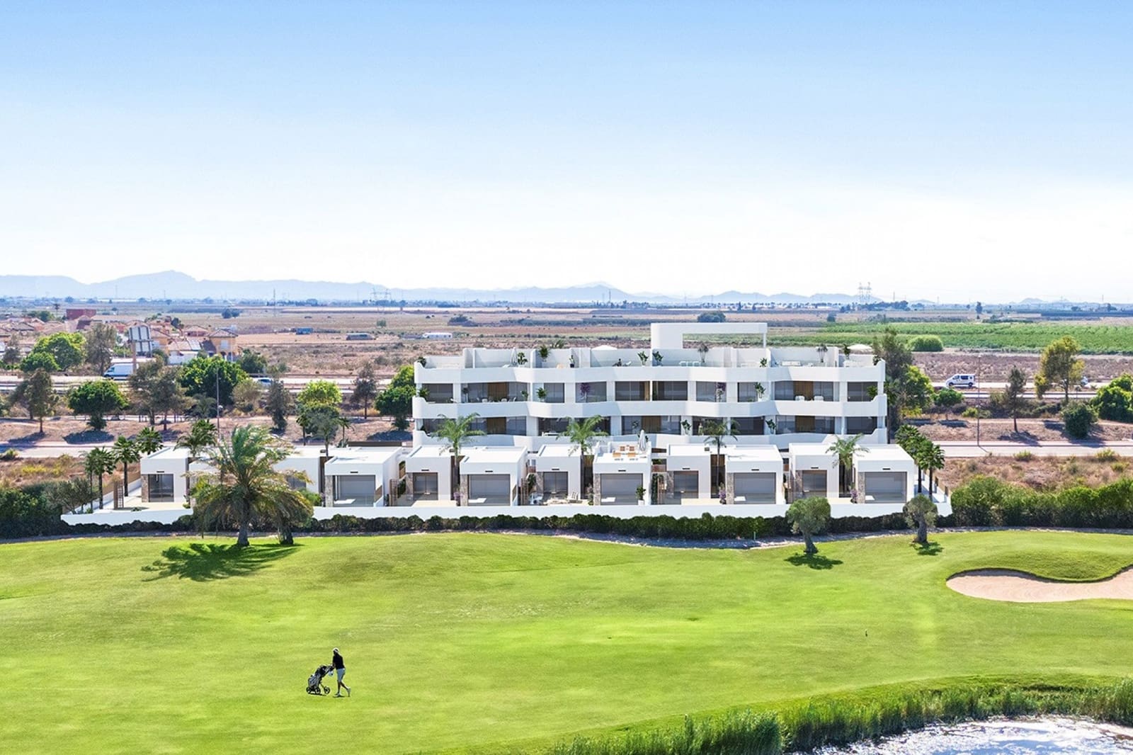 2 Zimmer Villa zu verkaufen in Los Alcazares mit Pool Garage - 275.000 € (Ref: 10048288)