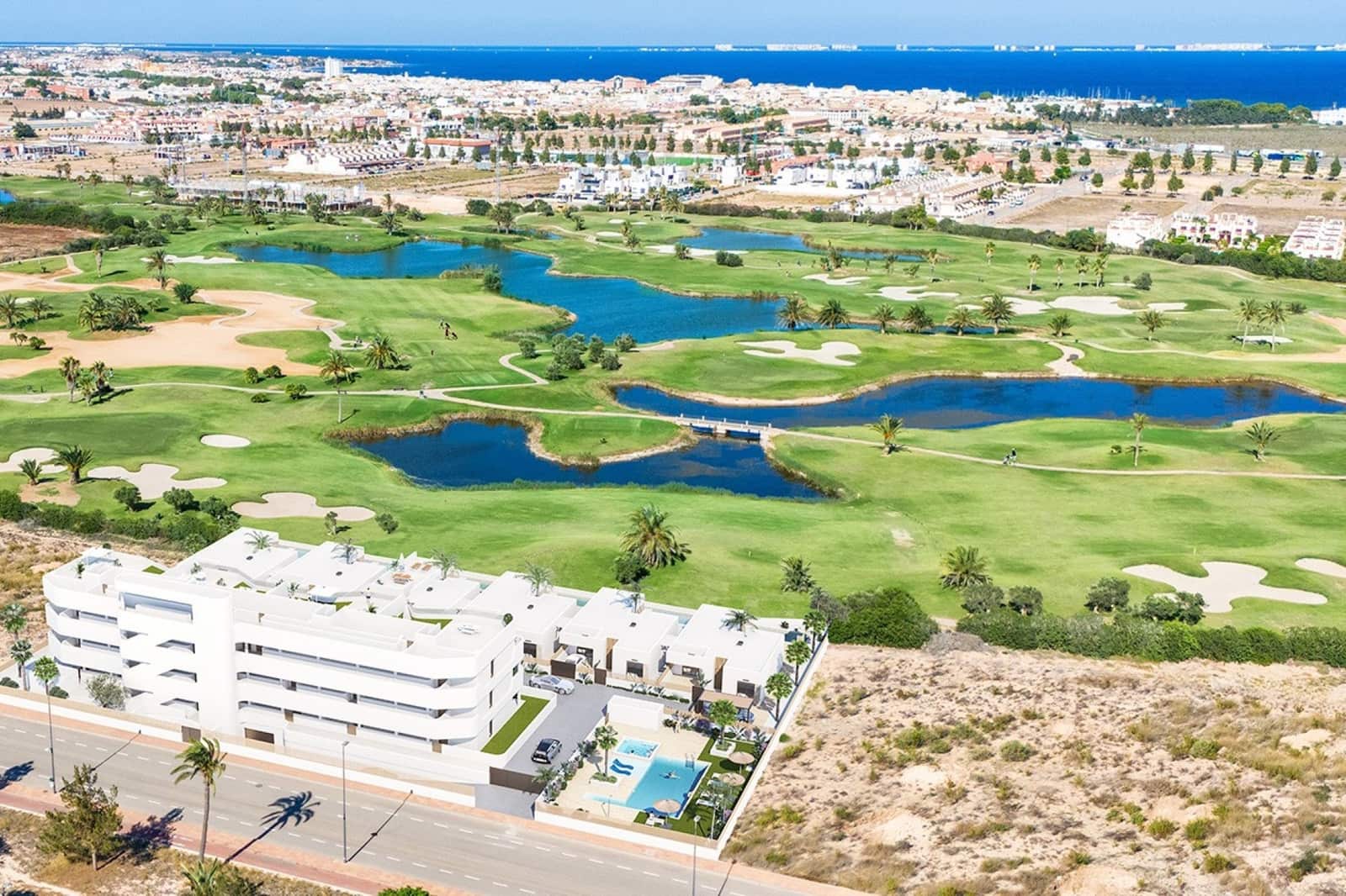 2 Zimmer Villa zu verkaufen in Los Alcazares mit Pool Garage - 275.000 € (Ref: 10048288)