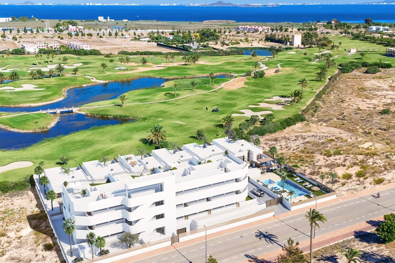 2 Zimmer Villa zu verkaufen in Los Alcazares mit Pool Garage - 275.000 € (Ref: 10048288)