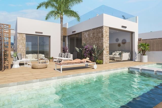 3 sypialnia Willa na sprzedaż w Las Lomas de Rame - Bahía Bella, Los Alcázares z basenem garażem - 555 000 € (Ref: 10048291)