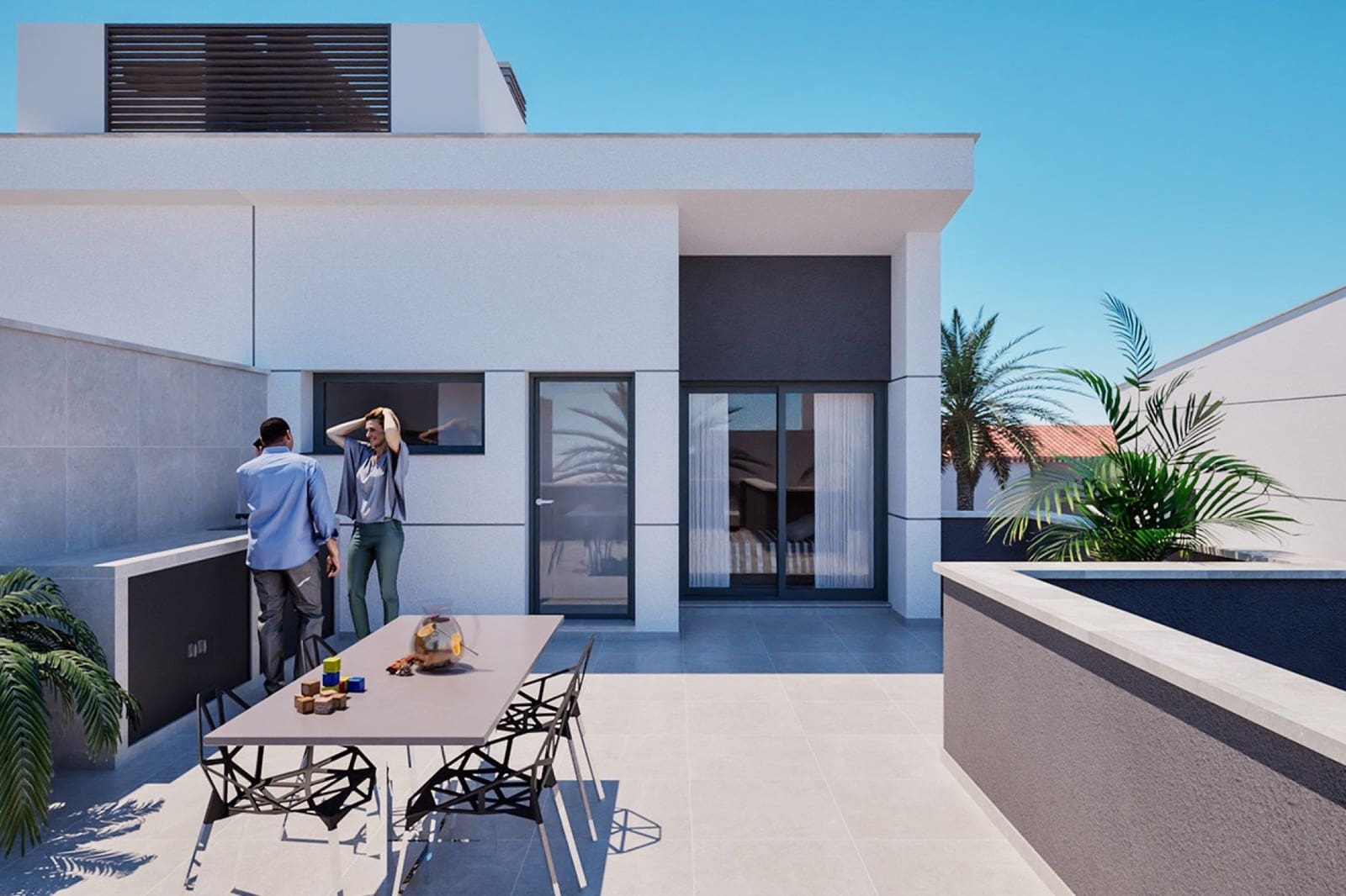 3 Zimmer Villa zu verkaufen in Los Nietos mit Pool Garage - 374.900 € (Ref: 10048299)