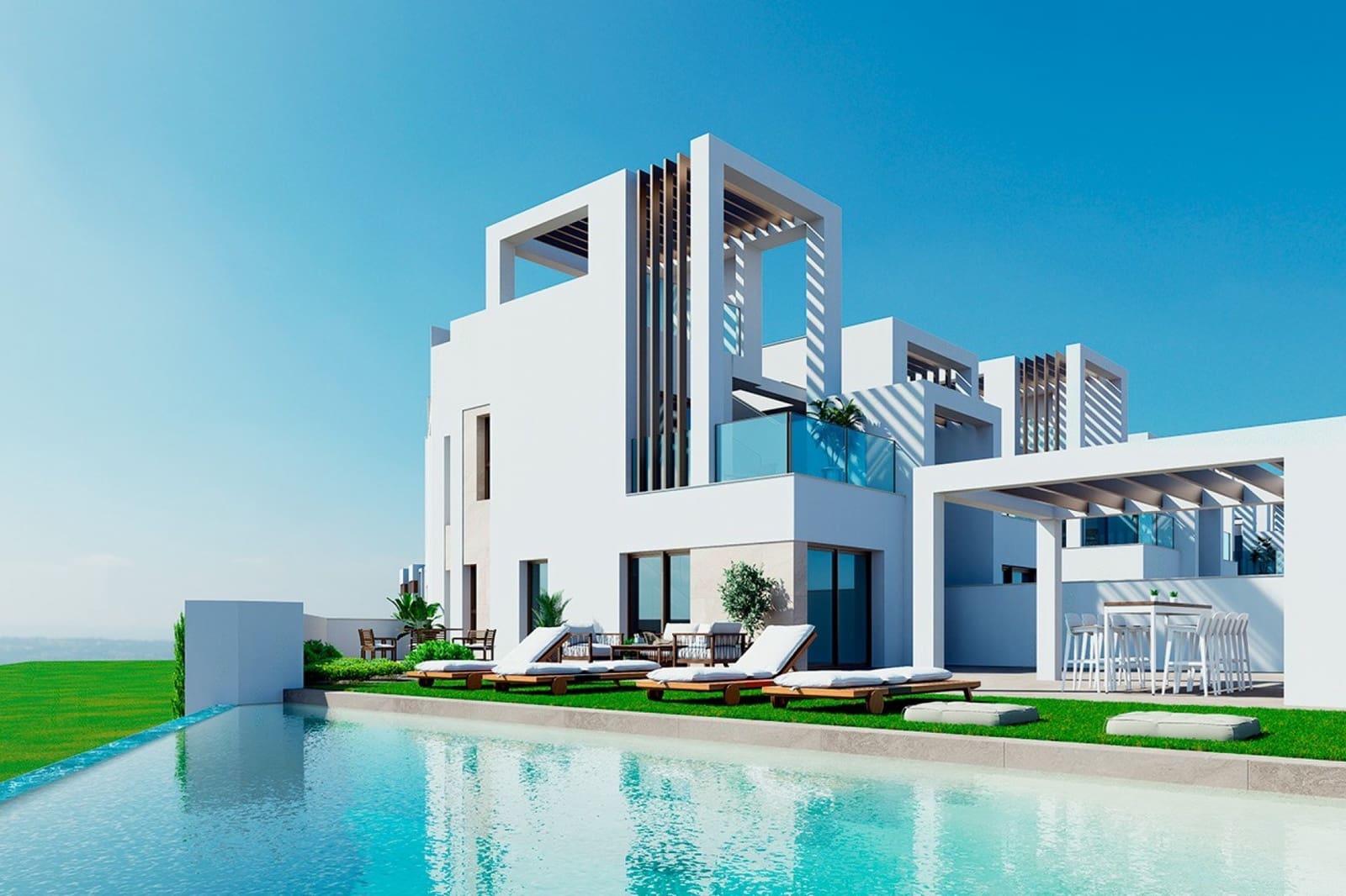 3 sovrum Villa till salu i Los Alcazares med pool garage - 469 000 € (Ref: 10048304)