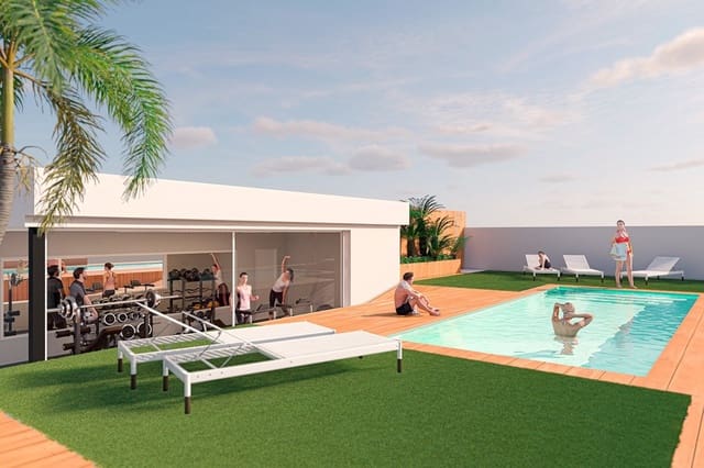 2 sovrum Lägenhet till salu i Los Cuarteros, San Pedro del Pinatar med pool garage - 284 900 € (Ref: 10048314)
