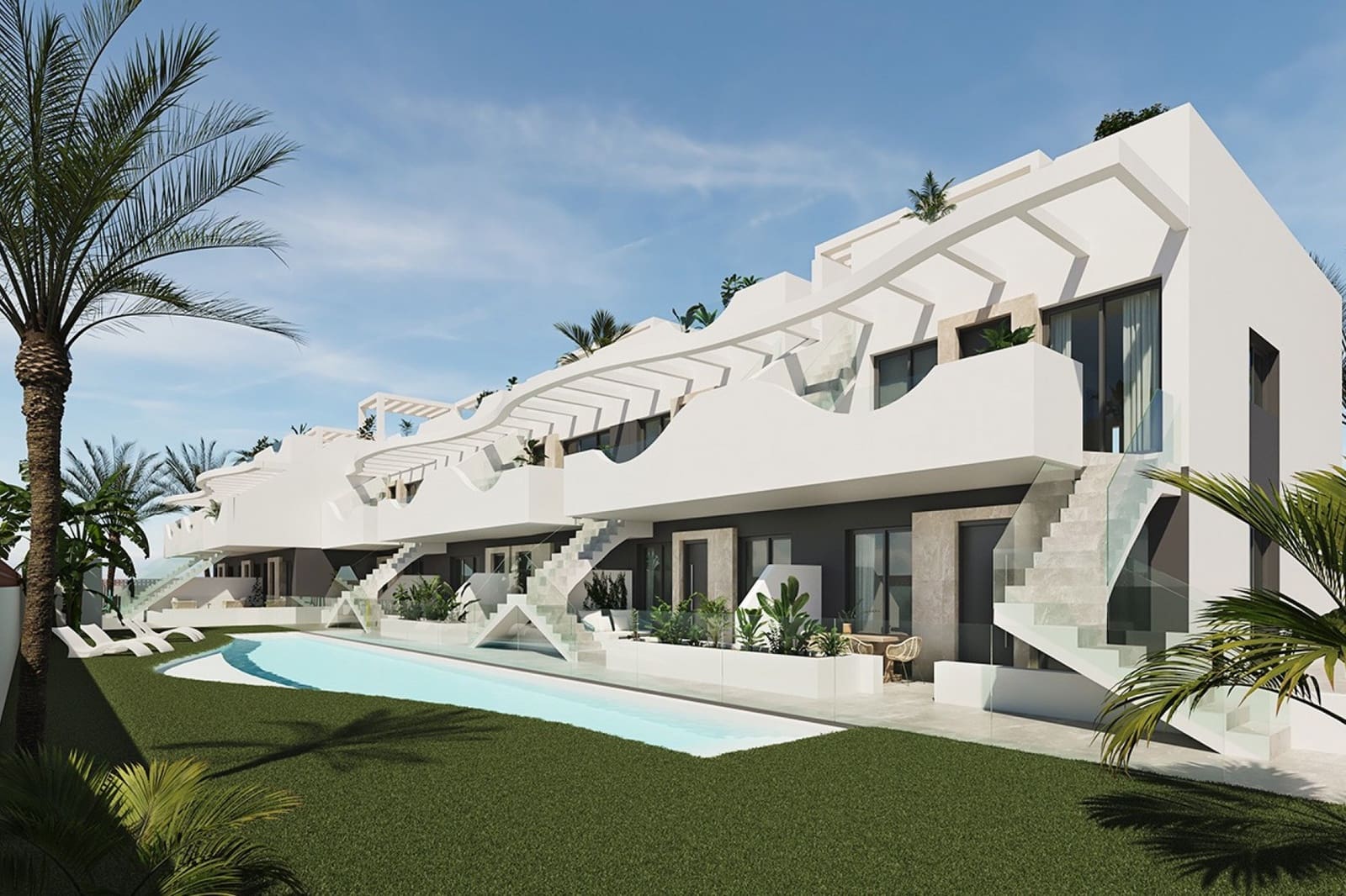 2 soveværelse Lejlighed til salg i Pilar de la Horadada med swimmingpool garage - € 255.000 (Ref: 10048326)