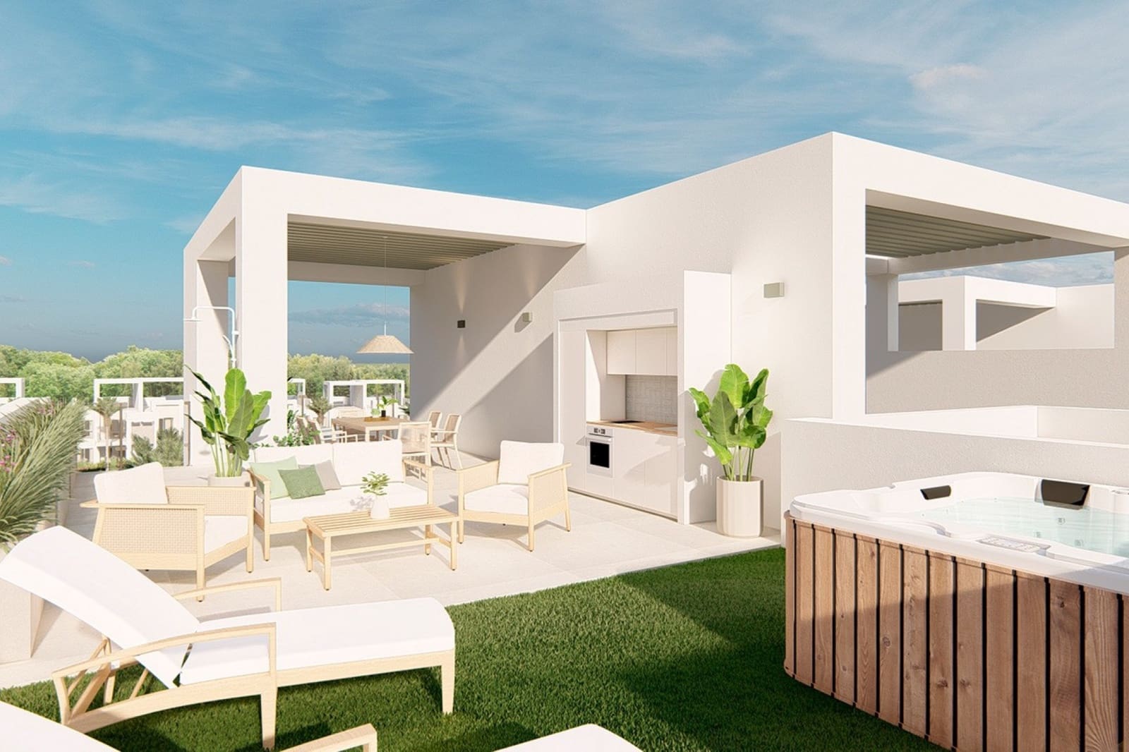 3 Zimmer Penthouse zu verkaufen in Los Alcazares mit Pool Garage - 409.000 € (Ref: 10048331)
