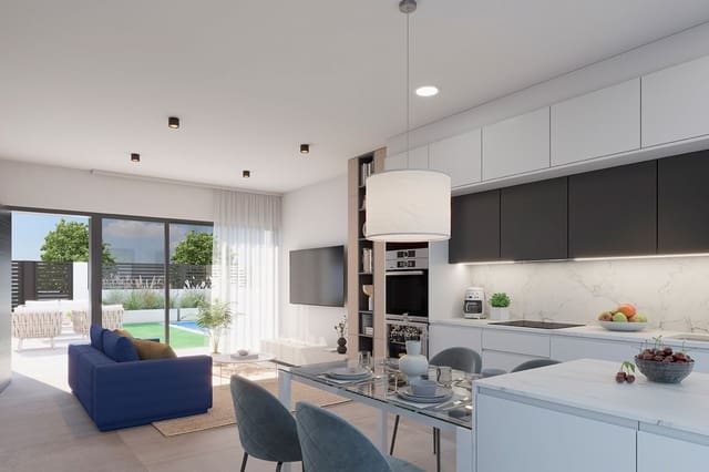 Chalet de 3 habitaciones en Los Narejos, Los Alcázares en venta con piscina garaje - 659.000 € (Ref: 10048339)