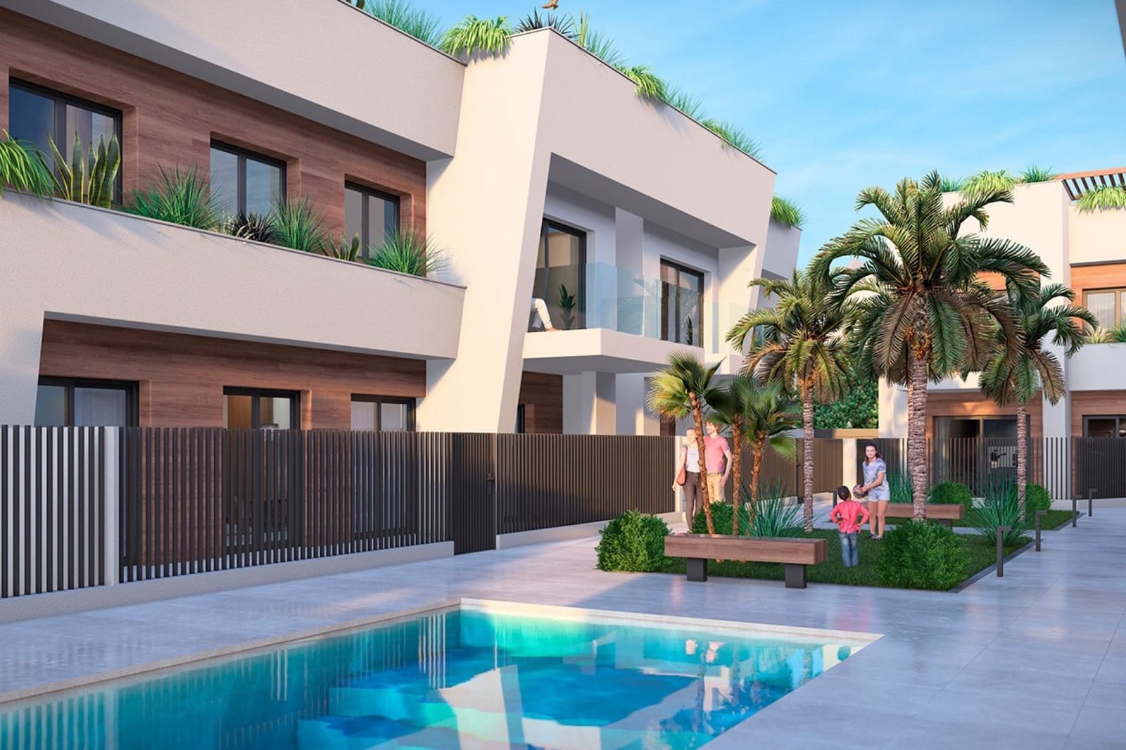 3 slaapkamer Penthouse te koop in Torre-Pacheco met zwembad garage - € 240.000 (Ref: 10048342)