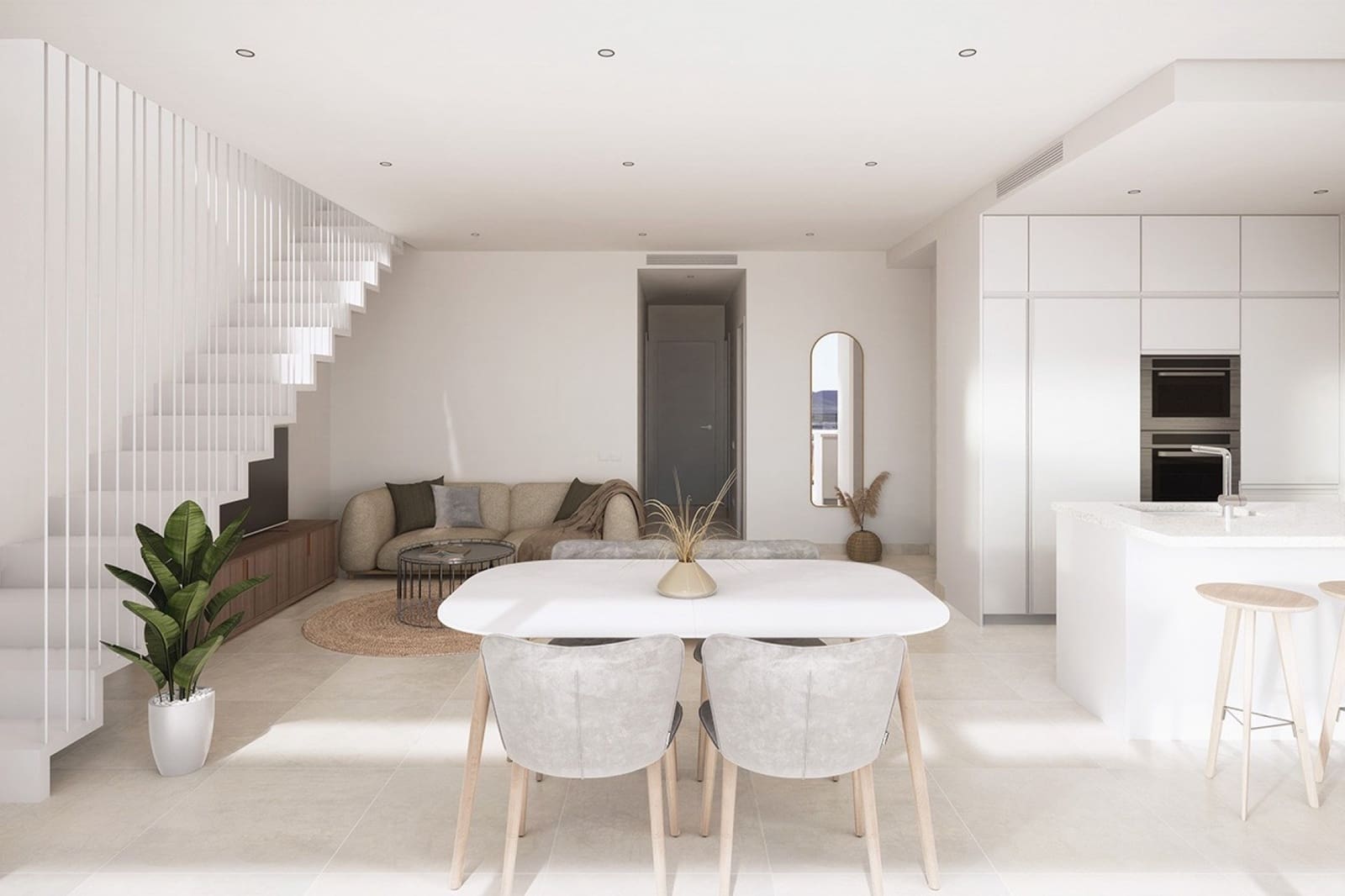 2 sypialnia Penthouse na sprzedaż w Mar de Cristal z basenem garażem - 358 000 € (Ref: 10048349)