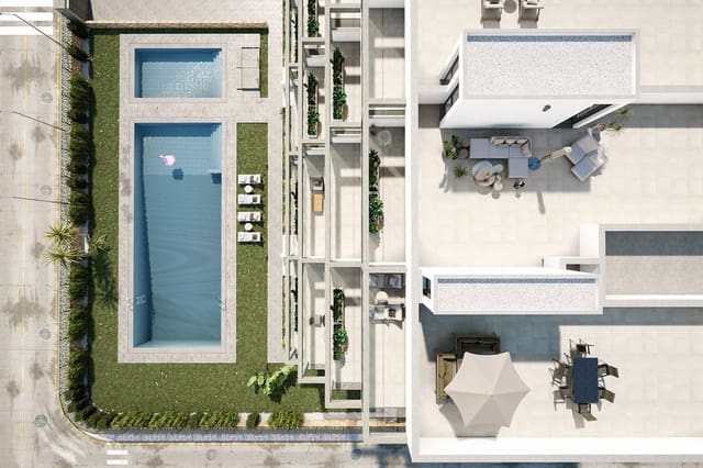 2 sypialnia Penthouse na sprzedaż w Mar de Cristal, Kartagena z basenem garażem - 358 000 € (Ref: 10048349)