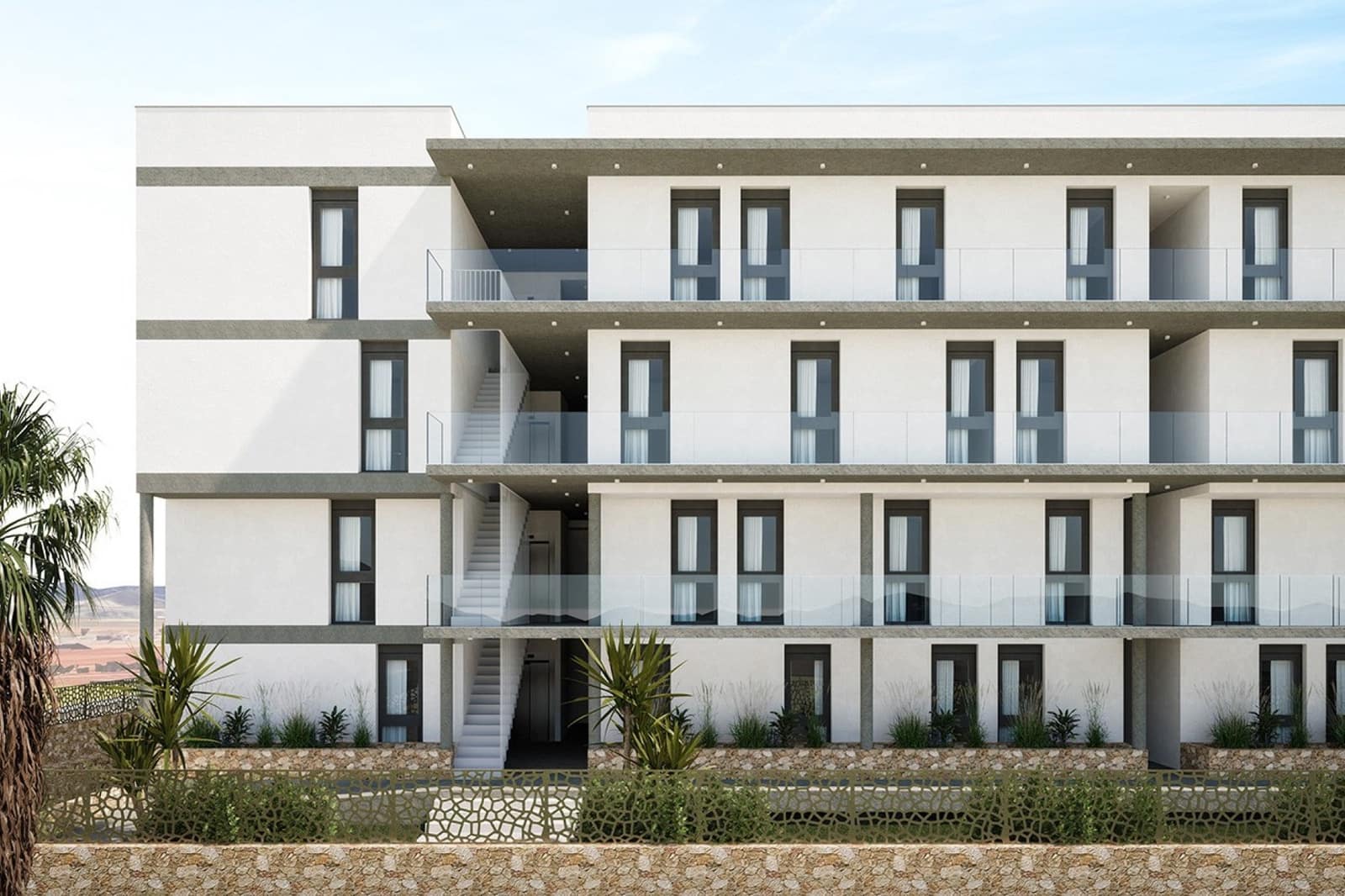 2 sypialnia Penthouse na sprzedaż w Mar de Cristal z basenem garażem - 358 000 € (Ref: 10048349)