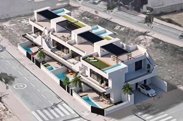 Piso de 3 habitaciones en Los Peñascos - El Salero - Los Imbernones, San Pedro del Pinatar en venta con piscina garaje - 409.000 € (Ref: 10048350)