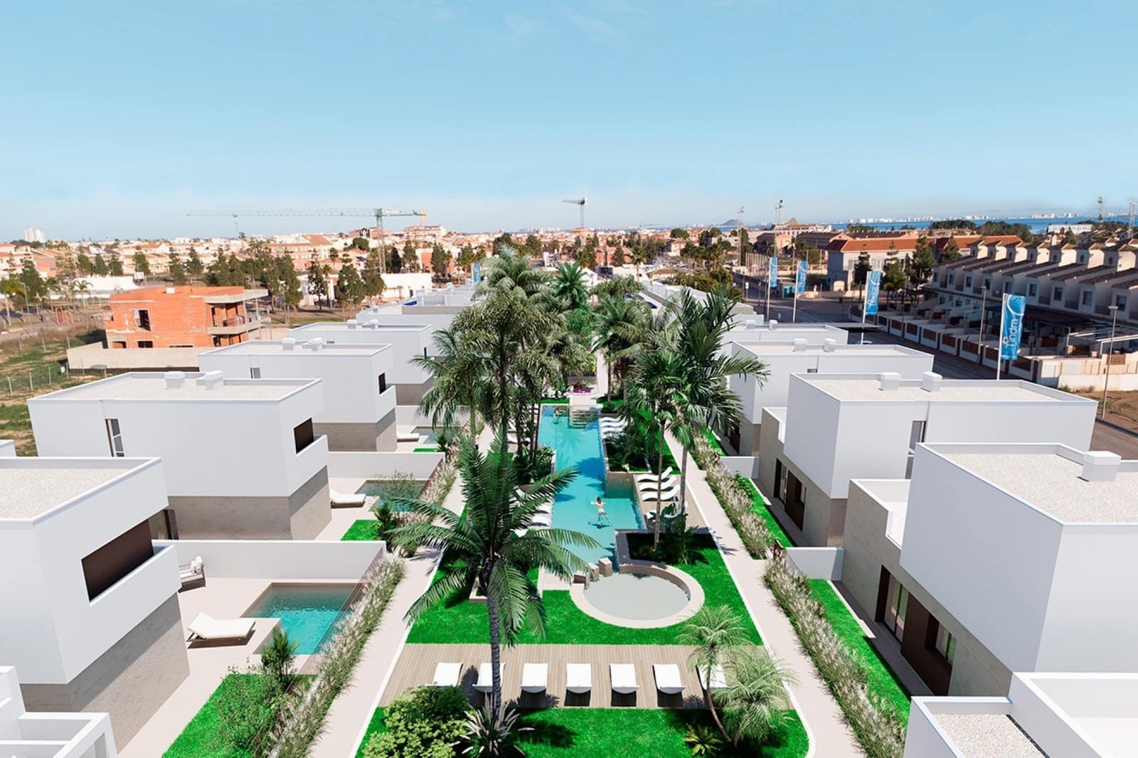 3 soveværelse Lejlighed til salg i Los Alcazares med swimmingpool garage - € 320.000 (Ref: 10048352)