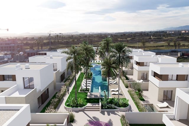 3 sypialnia Mieszkanie na sprzedaż w Las Lomas de Rame - Bahía Bella, Los Alcázares z basenem garażem - 330 000 € (Ref: 10048355)