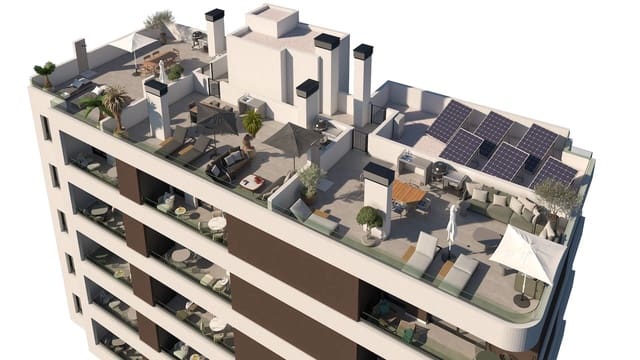 2 quarto Apartamento para venda em Centro, Santa Pola com piscina - 292 015 € (Ref: 10062905)