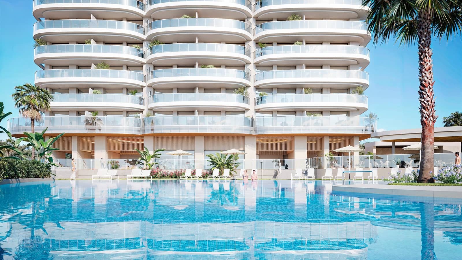 2 soveværelse Lejlighed til salg i Benidorm med swimmingpool garage - € 721.400 (Ref: 10080156)