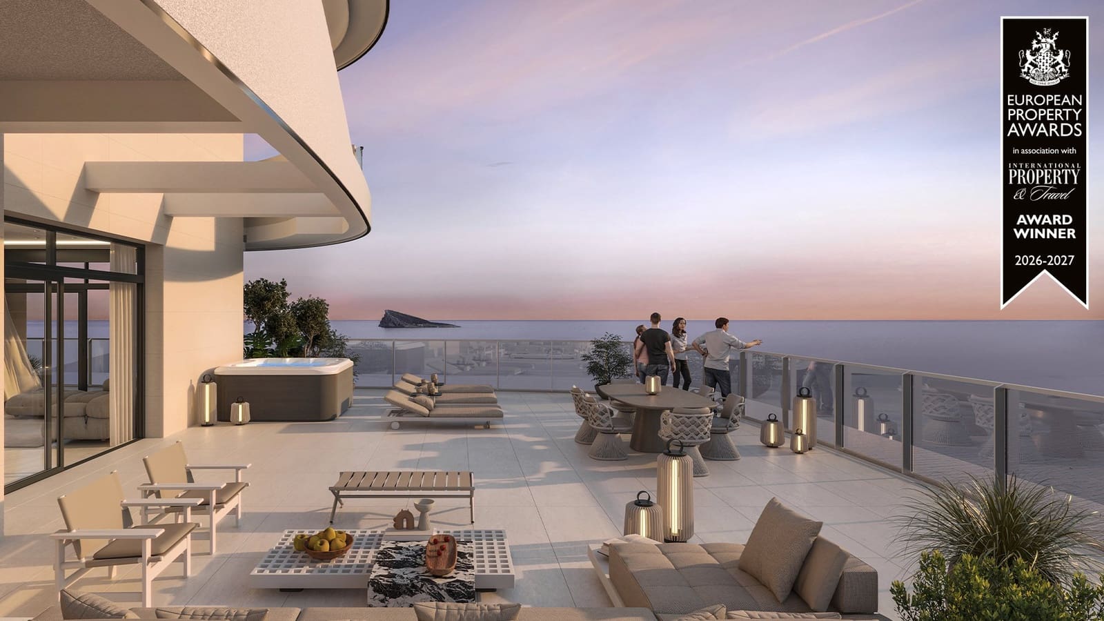 1 soveværelse Lejlighed til salg i Benidorm med swimmingpool garage - € 607.000 (Ref: 10080157)