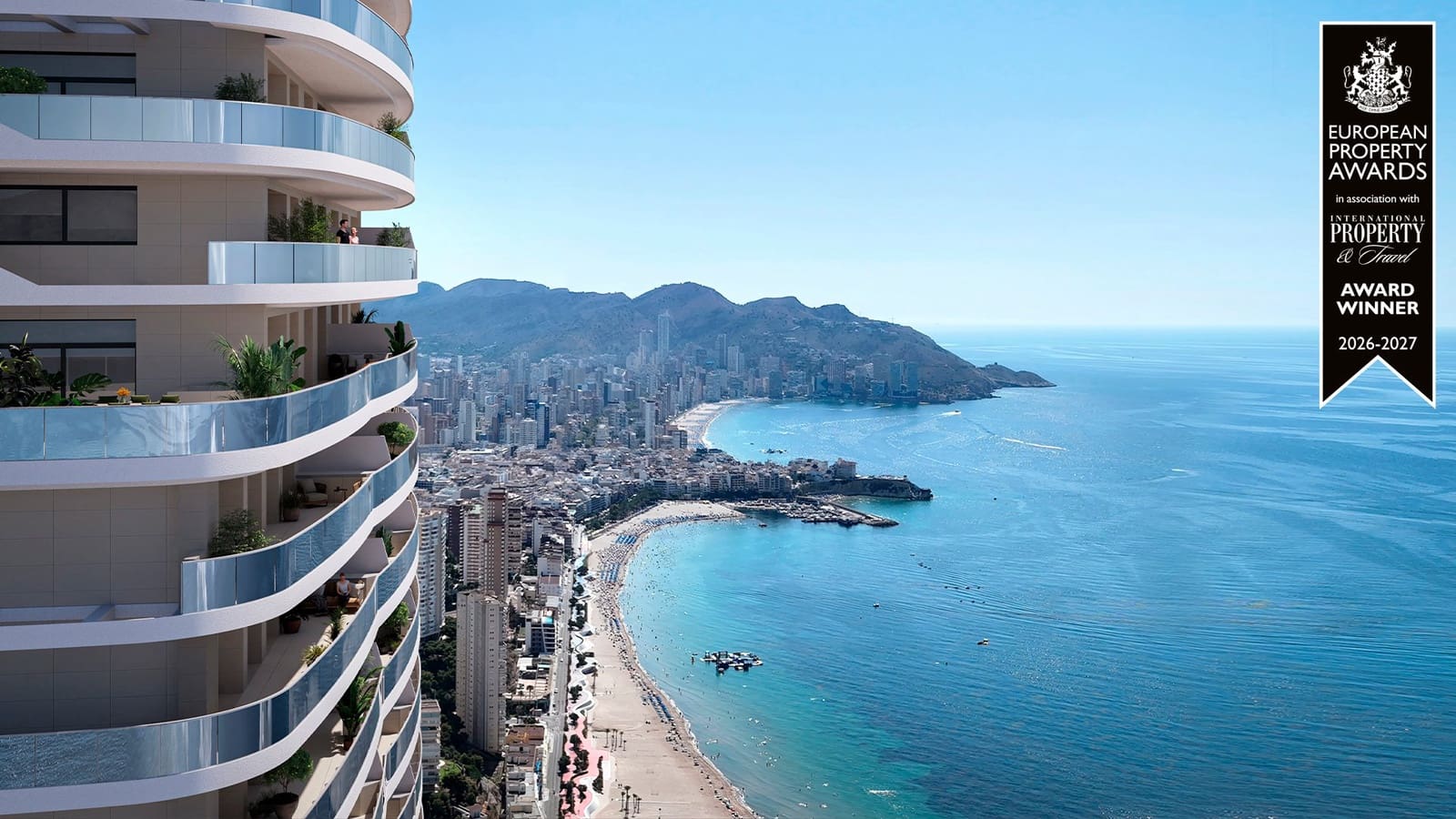 1 soveværelse Lejlighed til salg i Benidorm med swimmingpool garage - € 607.000 (Ref: 10080157)