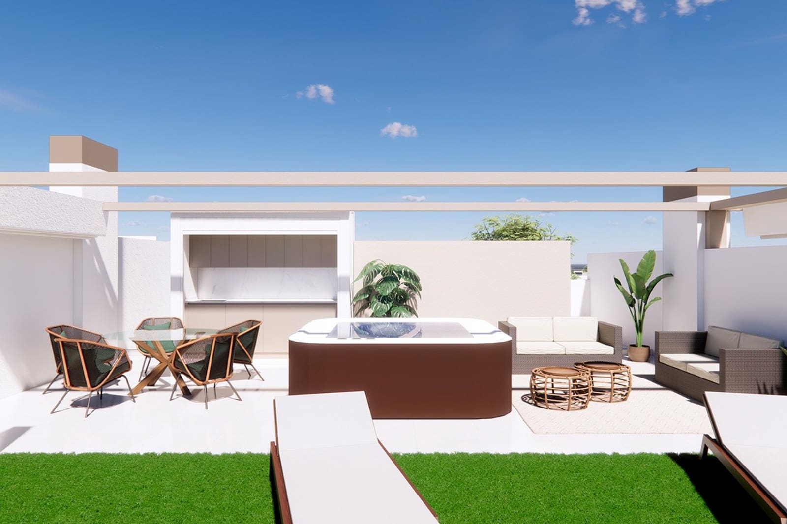 3 Zimmer Penthouse zu verkaufen in Pilar de la Horadada mit Pool Garage - 313.500 € (Ref: 10099433)