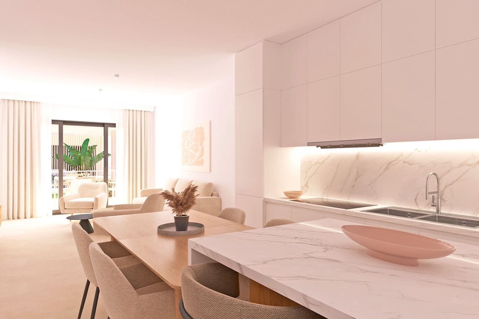 3 slaapkamer Flat te koop in San Cayetano met zwembad garage - € 246.900 (Ref: 10101283)