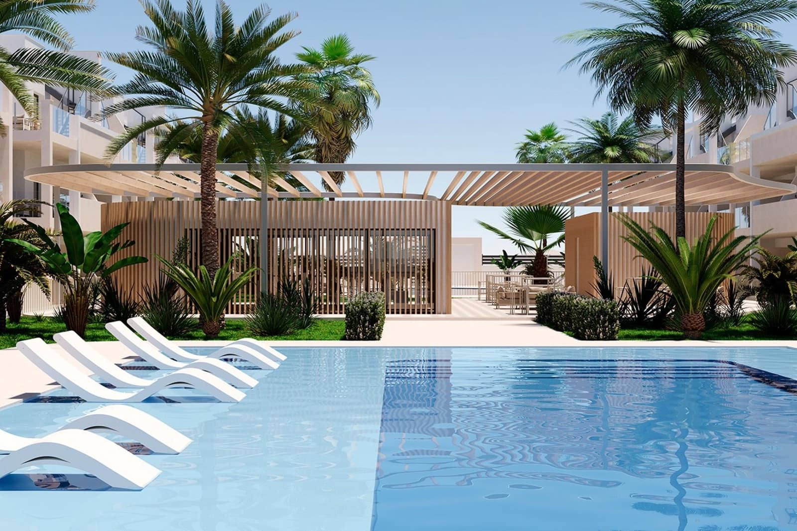 3 slaapkamer Flat te koop in San Cayetano met zwembad garage - € 246.900 (Ref: 10101283)