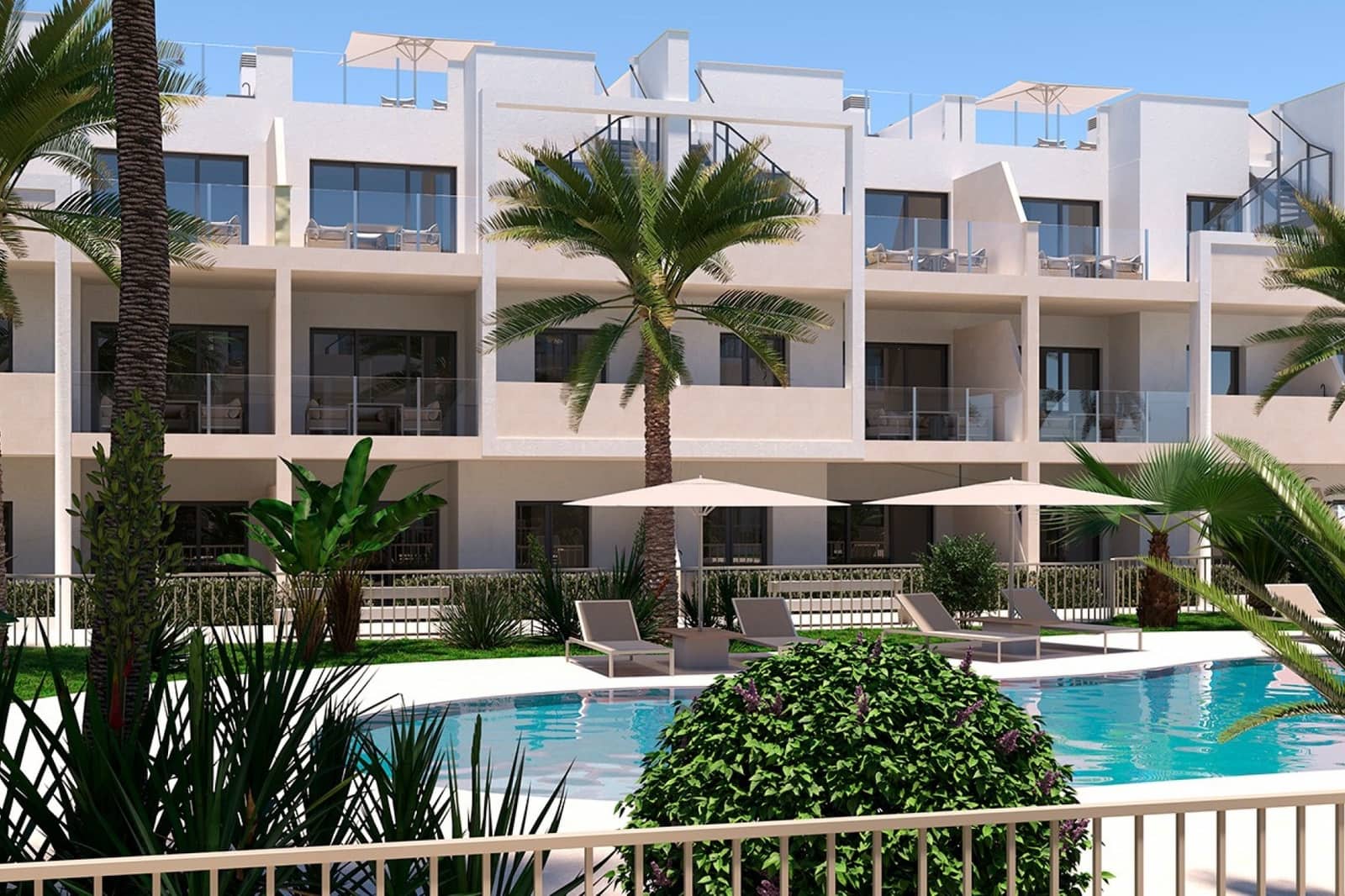 3 slaapkamer Flat te koop in San Cayetano met zwembad garage - € 246.900 (Ref: 10101283)