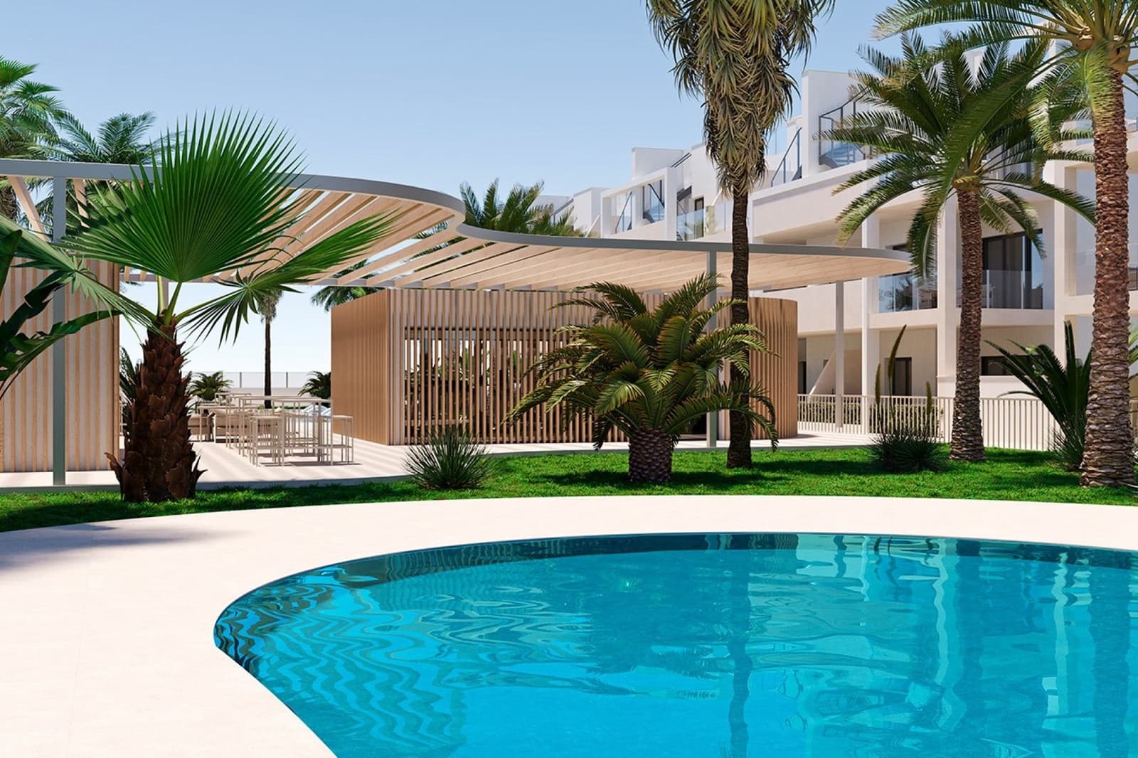 3 slaapkamer Flat te koop in San Cayetano met zwembad garage - € 246.900 (Ref: 10101283)