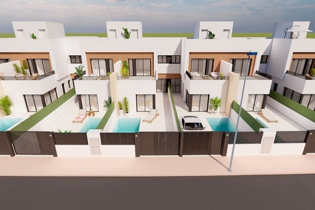 3 sypialnia Willa na sprzedaż w Los Alcázares z basenem garażem - 386 000 € (Ref: 10101285)