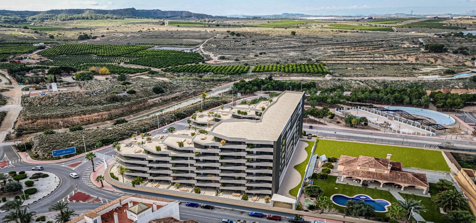 2 chambre Appartement à vendre à San Miguel de Salinas avec piscine garage - 269 900 € (Ref: 10112162)
