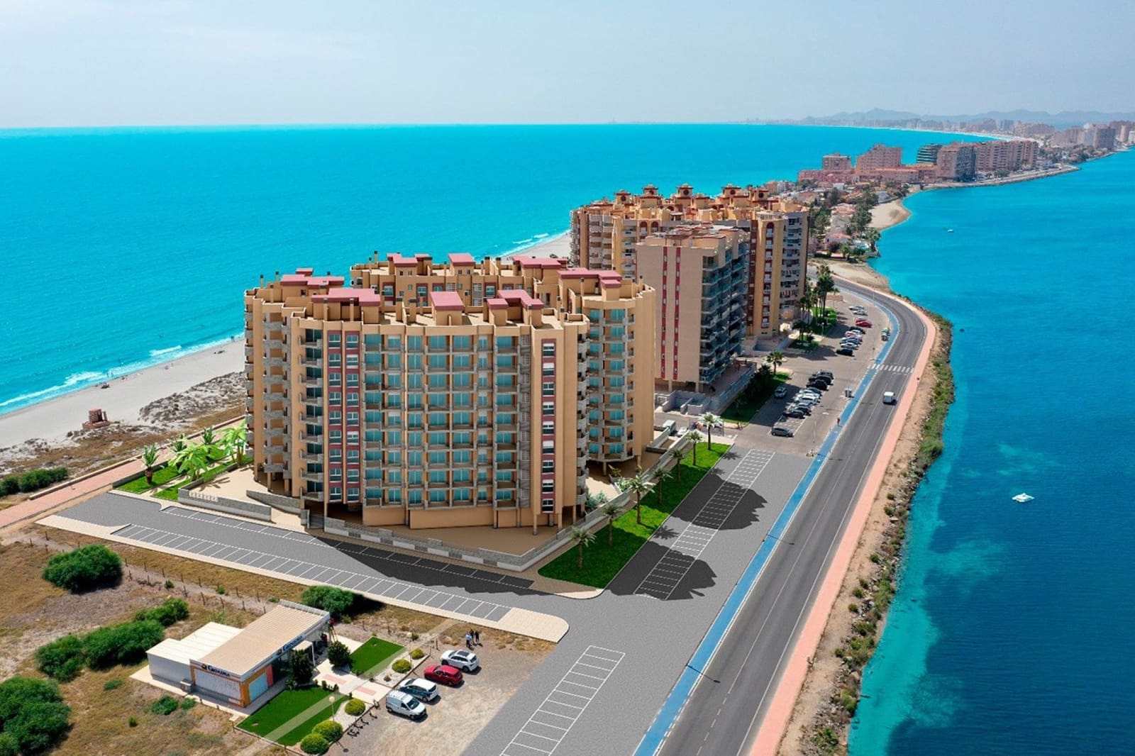 2 bedroom Flat for sale in La Manga del Mar Menor with pool garage - € 265,000 (Ref: 10113333)
