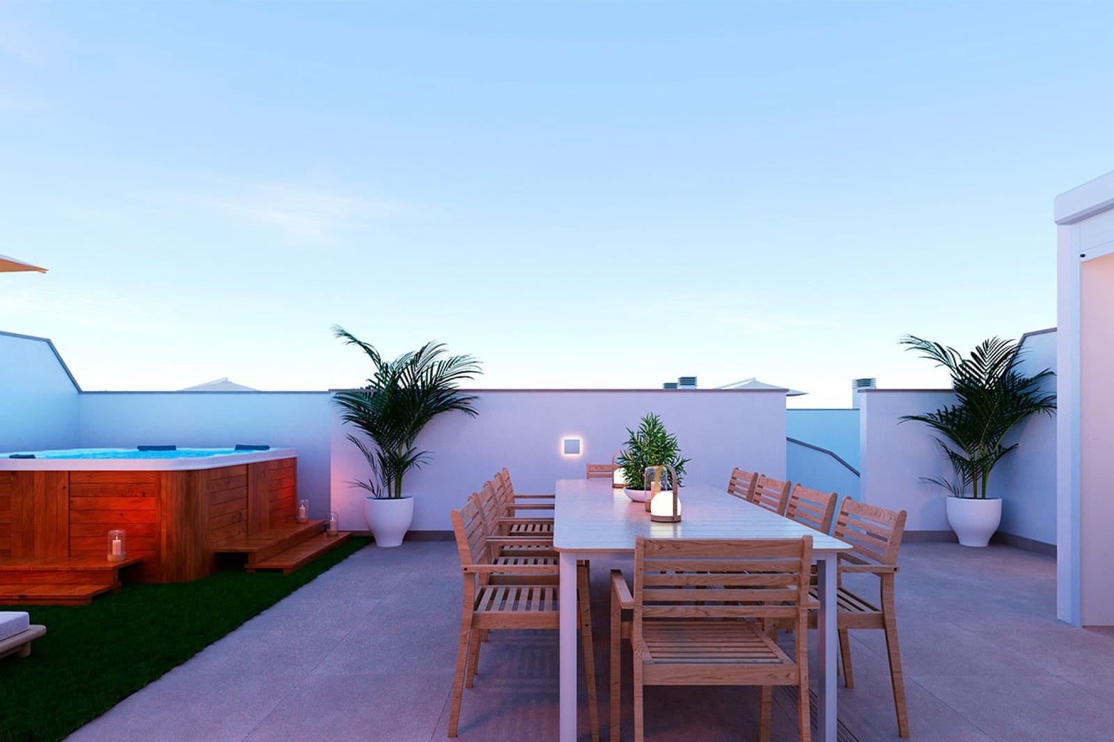 2 slaapkamer Villa te koop in Torre de la Horadada met zwembad garage - € 375.000 (Ref: 10118141)