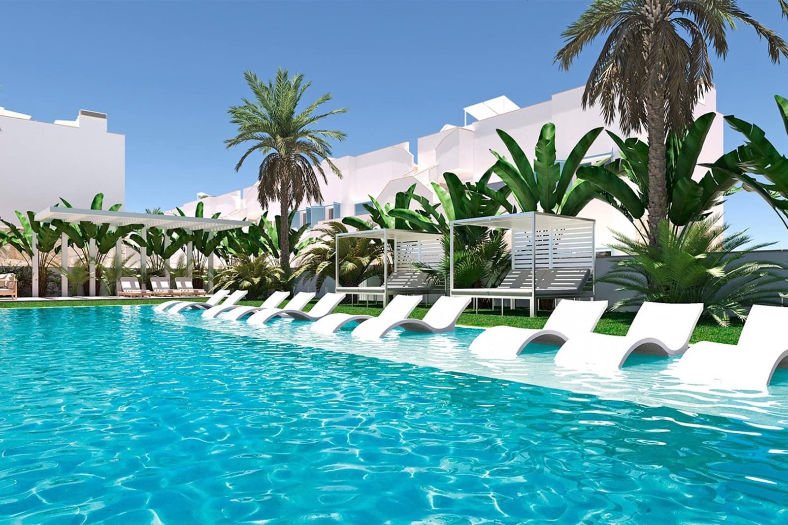 2 slaapkamer Villa te koop in Torre de la Horadada met zwembad garage - € 375.000 (Ref: 10118141)