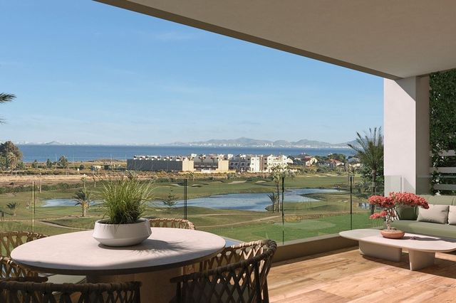 Ático de 2 habitaciones en Las Lomas de Rame - Bahía Bella, Los Alcázares en venta con piscina garaje - 325.000 € (Ref: 10120782)