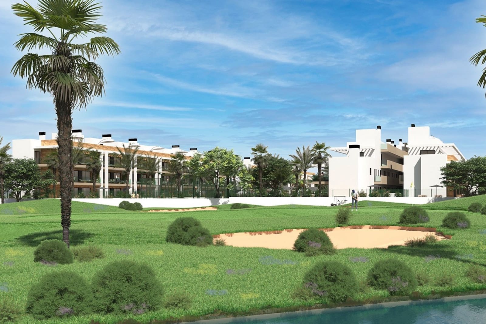 Ático de 2 habitaciones en Los Alcázares en venta con piscina garaje - 325.000 € (Ref: 10120782)