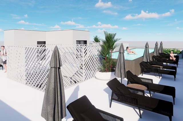 Piso de 2 habitaciones en Playa de los Náufragos, Torrevieja en venta con piscina - 265.000 € (Ref: 10144947)
