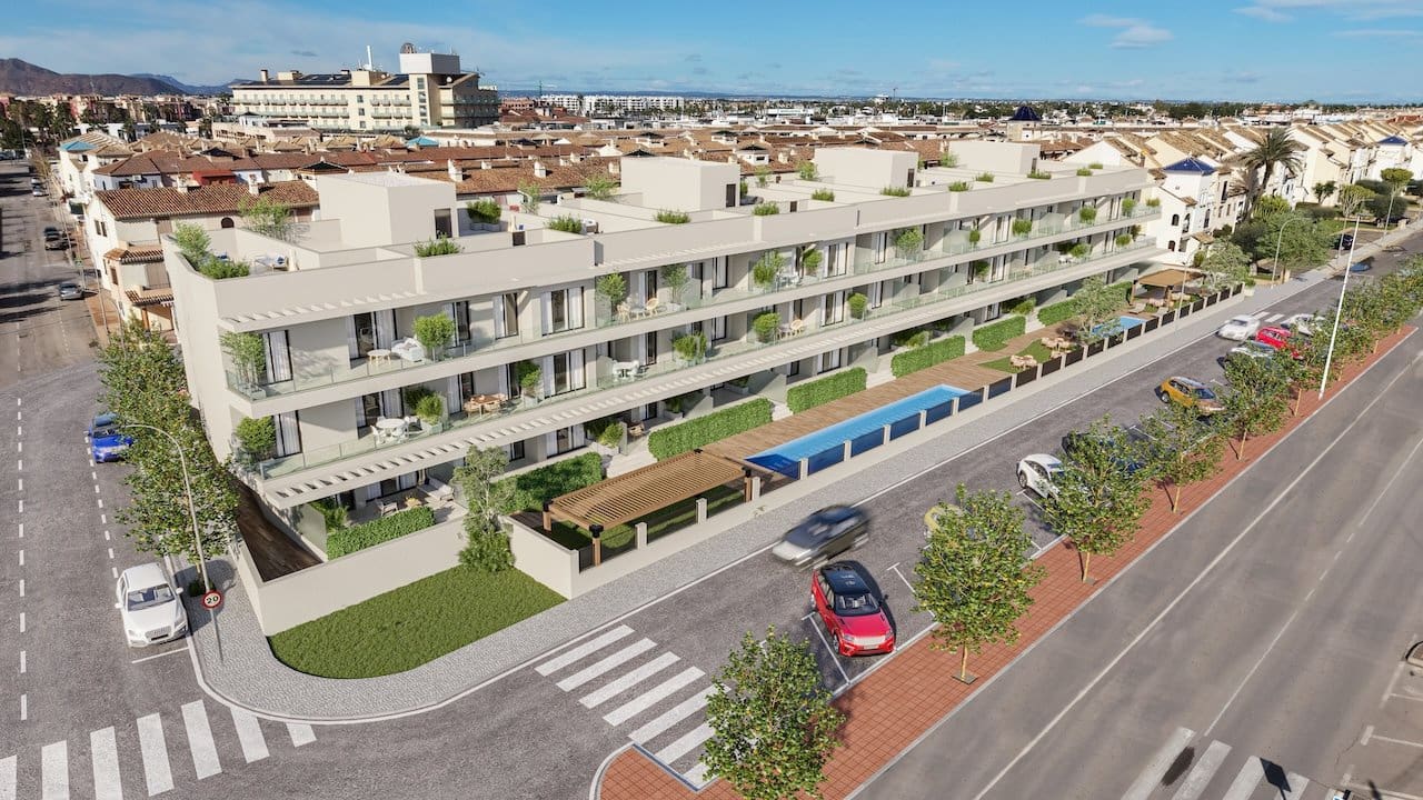 3 chambre Penthouse à vendre à Los Narejos avec piscine garage - 479 000 € (Ref: 10175657)