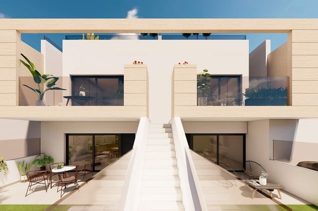 2 soverom Villa til salgs i Los Peñascos - El Salero - Los Imbernones, San Pedro del Pinatar med svømmebasseng garasje - € 279 000 (Ref: 10186098)