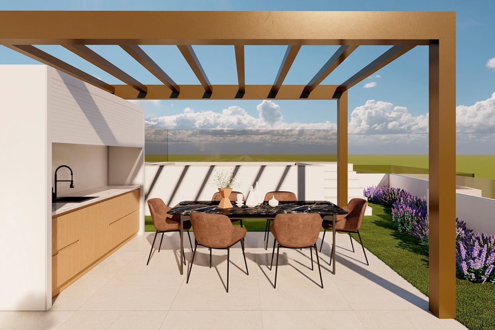 2 soverom Villa til salgs i San Pedro del Pinatar med svømmebasseng garasje - € 279 000 (Ref: 10186098)
