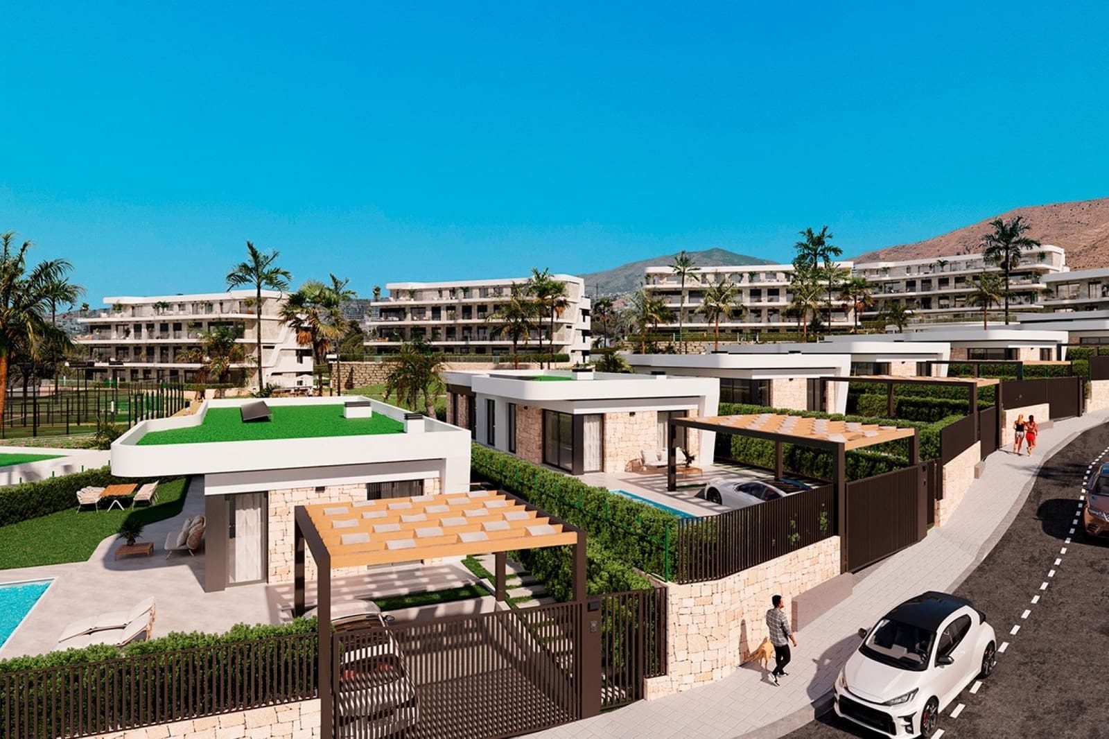 3 soveværelse Lejlighed til salg i Finestrat med swimmingpool garage - € 495.000 (Ref: 10186108)