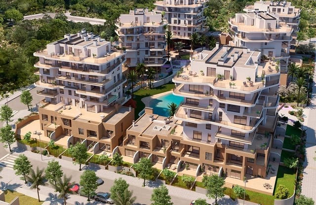 1 camera da letto Appartamento in vendita in Platja Vila Joiosa - Platja de Torres, La Villajoyosa / Vila Joiosa con piscina garage - 298.000 € (Rif: 7089674)