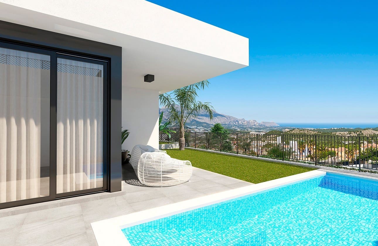 3 chambre Villa/Maison à vendre à Polop avec piscine garage - 447 000 € (Ref: 7089707)